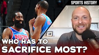 How Does James Harden Fit With Kevin Durant and Kyrie Irving? | Sports History With Ryen Russillo