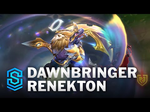 Dawnbringer Renekton Skin Spotlight - Pre-Release - PBE Preview - League of Legends