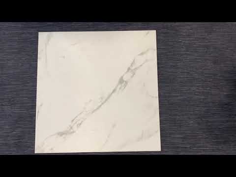 Gres szkliwiony CALACATTA MARBLE white mat 59,8x59,8 gat. II