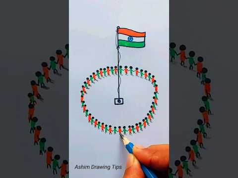 Republic day drawing | #drawing #republicday #shortvideo #viralvideo