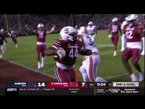 2021 USC vs Auburn - Trai Jones 3 Yd Touchdown Reception