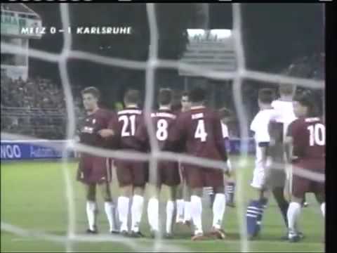 FC Metz vs Karlsruhe Germany 0-2 UEFA Cup 21 October 1997  360p