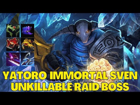 Yatoro Immortal Sven  [9/0/3 ] - No One Can kill him - Dota 2 Pro Gameplay  [Watch & Learn]