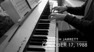 October 17, 1988 (exc.) - Keith Jarrett