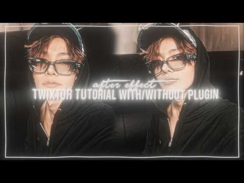 Smooth Twixtor Tutorial Withwithout Plugin After Effects Tutorial