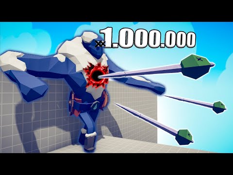 1.000.000 DAMAGE NEEDLE 1 vs 1 TOURNAMENT - TABS | Totally Accurate Battle Simulator 2023