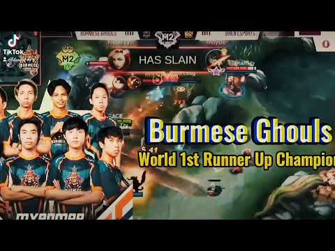 Mission Burmese ghost M2 1st runner up champion