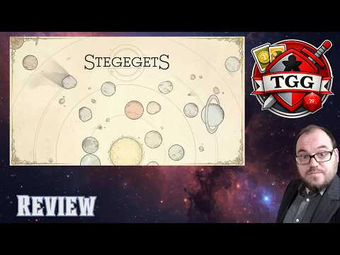StegegetS Board Game Review | Space Roll & Write with Clever Route Planning