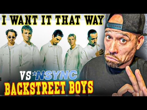 Are The Backstreet Boys BETTER than *NSYNC!?  - I Want It That Way REACTION,, Uh Oh.....