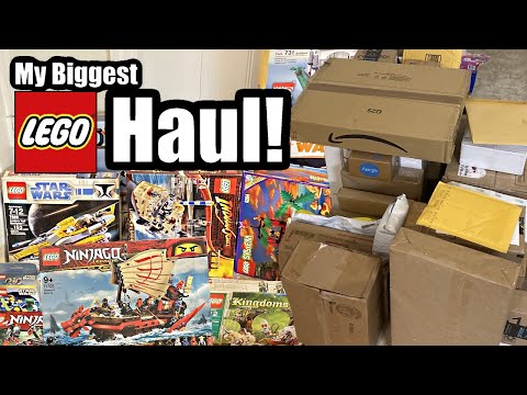 Biggest LEGO Mystery Haul and Unboxing EVER! 60 Sets!