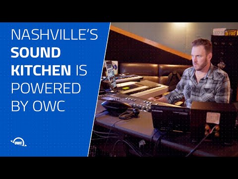 Sound Kitchen Studios Get the Most Out of their Workflow with OWC