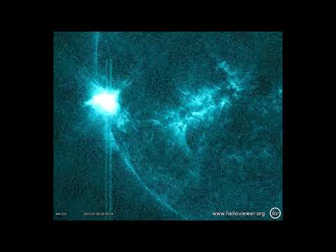 X1.9 Solar Flare (1/9/2023) - SolarHam.com
