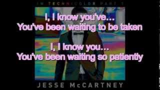 Jesse McCartney - Tie The Knot (Lyrics on Screen)