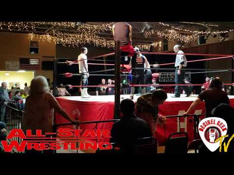 The Decibel Geek Podcast's Aaron Camaro's All Star Wrestling Debut December 31st 2019