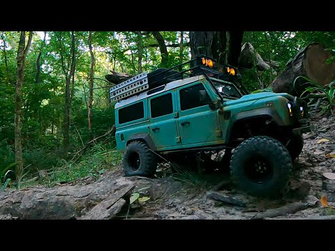MN111 Diecast Defender D110 - Trail Run #3