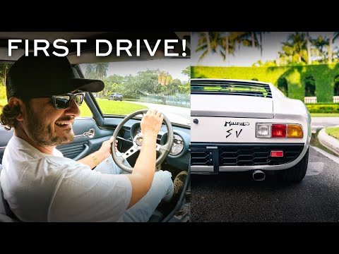 The Bianco Miura SV: A Three-Year Concours Restoration!  First Teaser & Final Test - Ep. 6