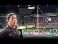 Can Ronaldinho Control A Ball Dropped From A DRONE