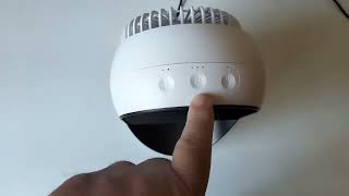 Mini ventilador pulverizador paso de 5 estrellas a 2 se acaba de quemar tras tres semanas de uso