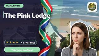 The Pink Lodge on the Beach - This Hotel Is a Steal | Wilderness, South Africa🏨