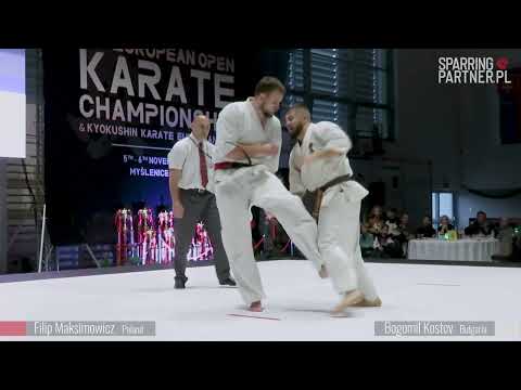 Bogomil Kostov vs Filip Maksimowicz 19th European Open Karate Championship 2022 IKO