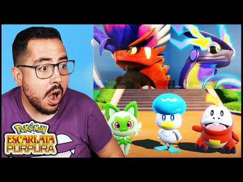 ¡REACCIÓN AL SEGUNDO TRÁILER DE POKÉMON ESCARLATA Y POKÉMON PÚRPURA!