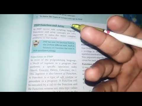 Chapter 5 Php Function 12thca