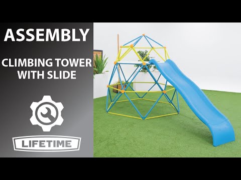 Lifetime Climbing Tower with Slide