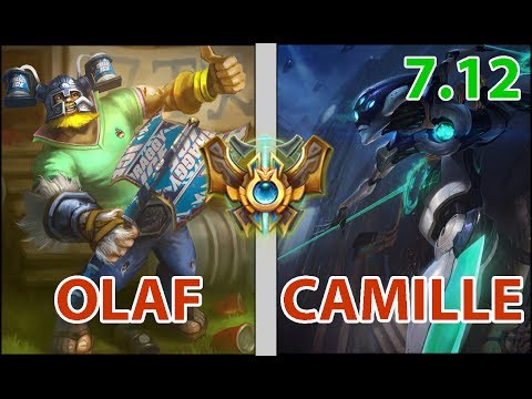 귤렐루야 Olaf Top - Olaf vs Camille - Korean Pro Replay