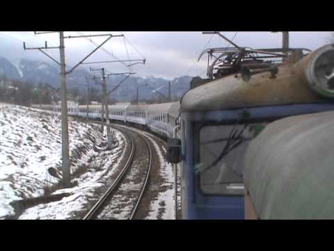 Cabview. SM-42 pcha EU07 ze składem EIC "Tatry".