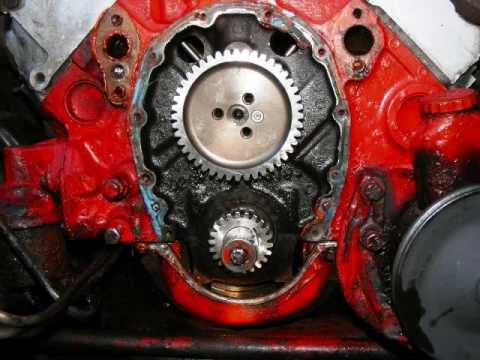 SBC Noisy Cam Gear Swap and header install