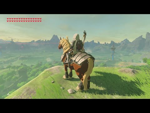 Breath of the Wild: Horse on Great Plateau | No Hacks!