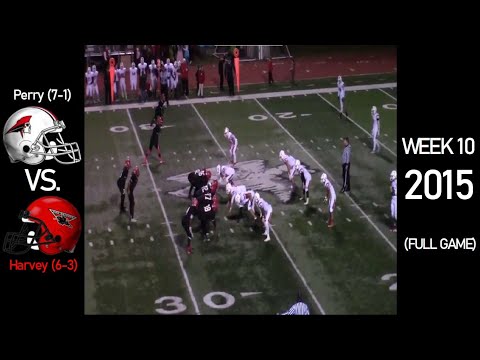Perry Pirates (7-1) vs. Harvey Red Raiders (6-3) - 2015 Ohio High School Football (FULL GAME)