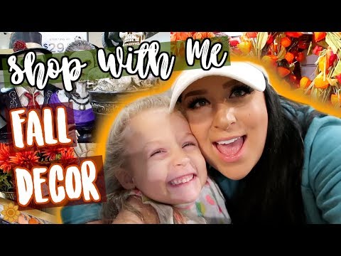 SHOP WITH ME FOR FALL DECOR!! Home Goods & Target | Follow Me Around Vlog #3 Video