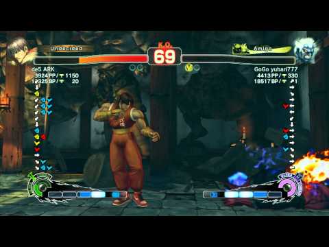 de5 ARK (Guy) vs GoGo yubari777 (Oni) - SSF4 Arcade Edition Xbox Live Ranked Match
