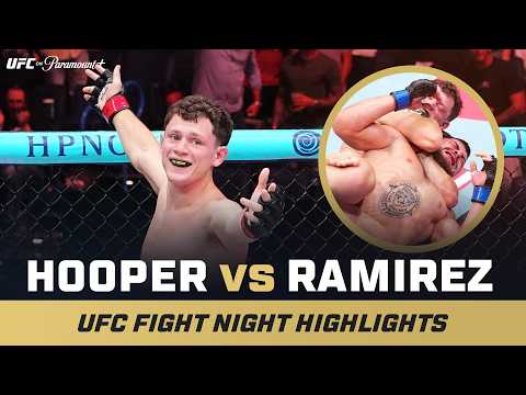 Video: ROUND 1 SUB 😮 | Chase Hooper vs. Mitch Ramirez | UFC Fight Night Mini Fight Highlights