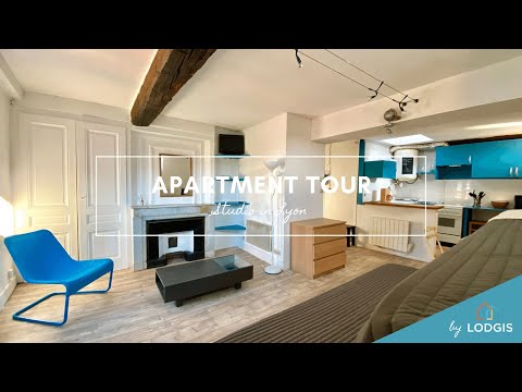 Apartment Tour // Furnished  31.4m2 in Lyon – Ref : 1L221404