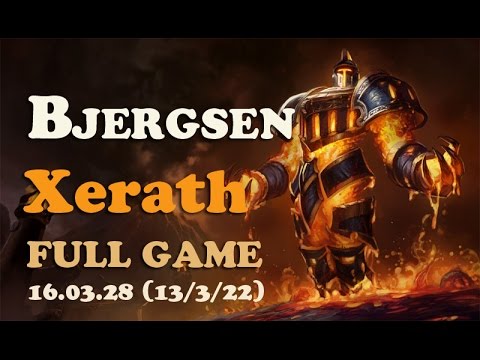 TSM Bjergsen Xerath Full Game (13/3/22)