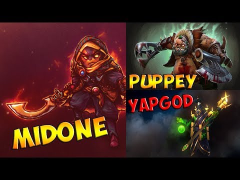 Secret Midone classical ember spirit  2x DAEDALUS AND BATTLE FURY ft. Puppey Pudge vs YapGod Rubick