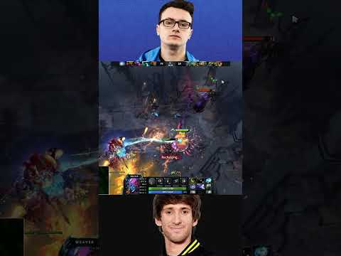 Dendi and Miracle- plays in his stream PogChamp #shorts #dota2 #miracle #miracledota #dendi