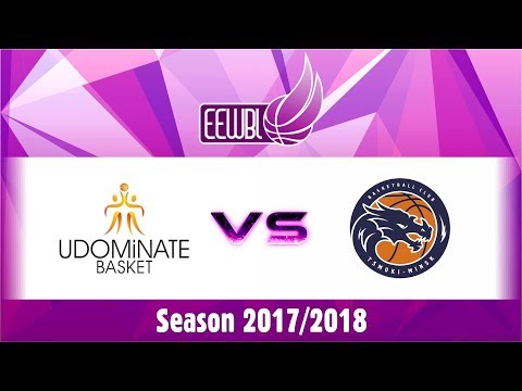 Udominate Basket vs Tsmoki-Minsk - EEWBL 09.12.17. Riga