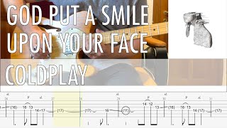 God Put A Smile Upon Your Face Coldplay Cover o Guitar Tab o Tutorial o Lesson