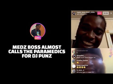 Medz Boss Almost Call An Ambulance for DJ Punz After Doing The #KushUpChallenge 😂 **MUST WATCH**