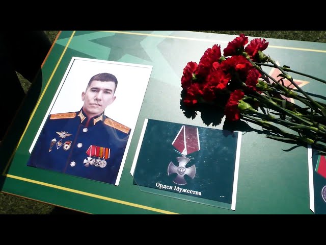 Военнослужащие Росгвардии приняли участие в открытии Парты Героя