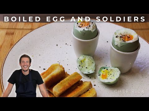How to Make Boiled Egg and Soldiers
