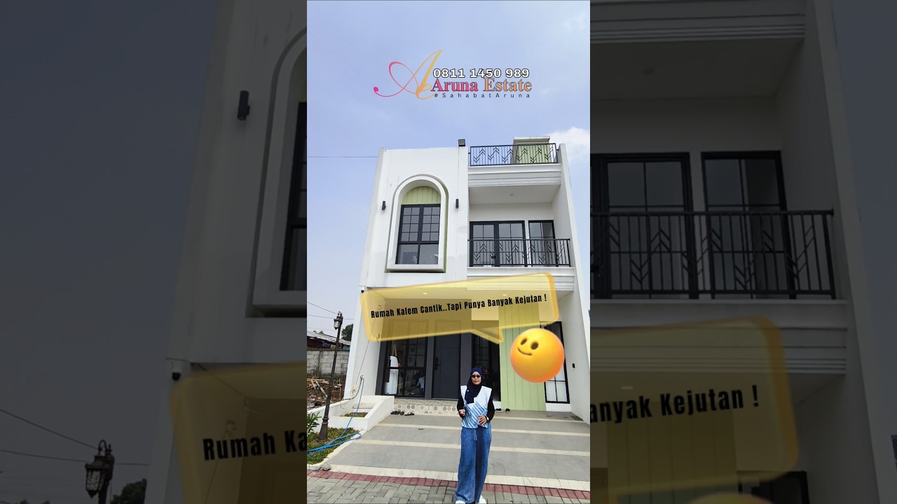 Rumah Kualitas Premium Nyaman, Akses 2Mobil Dkt KRL di Gdc Depok