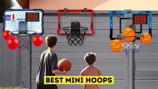 5 BEST MINI HOOPS 2025 | Top Indoor Basketball Hoops Reviewed!