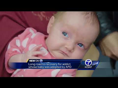 Mother of opioid-addicted newborn begins long road to recovery