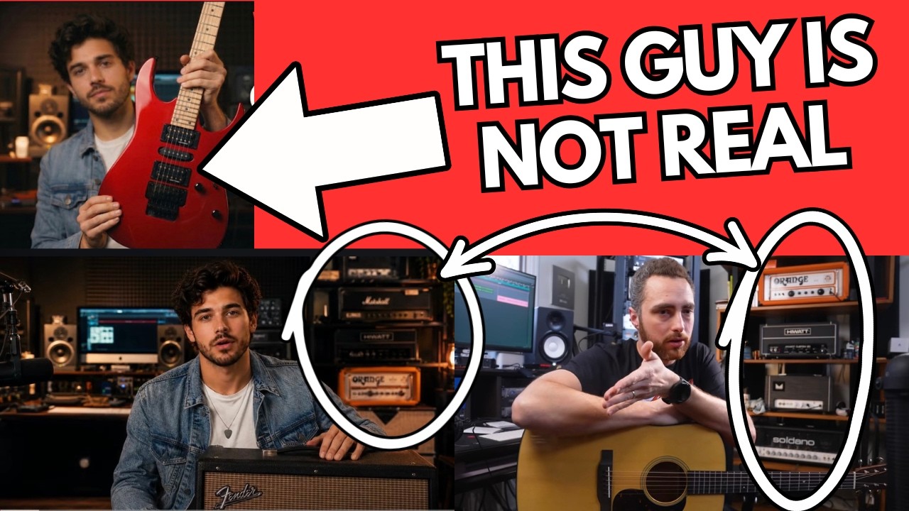 This Guitar YouTuber is AI SLOP - YouTube
