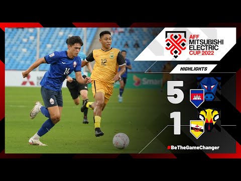 Cambodia 5-1 Brunei DS (AFF Mitsubishi Electric Cup 2022: Group Stage)