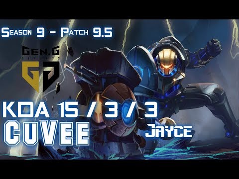 Gen CuVee JAYCE vs FIORA Top - Patch 9.5 KR Ranked